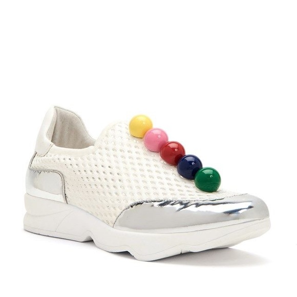 Katy Perry Collections Shoes - Katy Perry The Trina-Mesh Mirror Met gum-ball